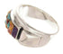 Multicolor Inlay Southwestern Ring Size 7-1/2 XS58046
